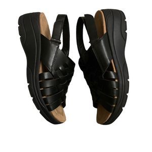 New Easy Spirit Women's Ashle Slingback Wedge Sandals 7.5M